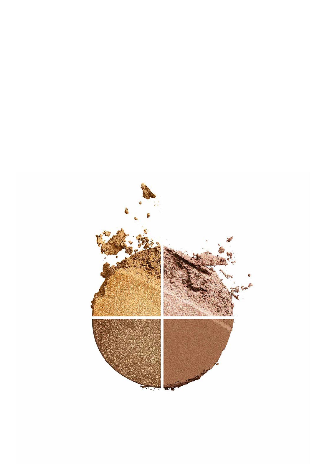 Clarins Ombre 4 Eye Shadows, 07 Bronze Graduation