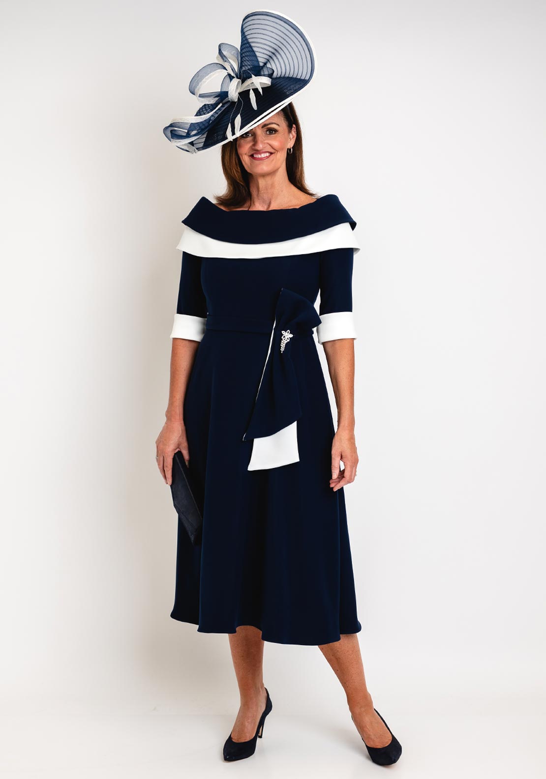 Claudia Bow Dress