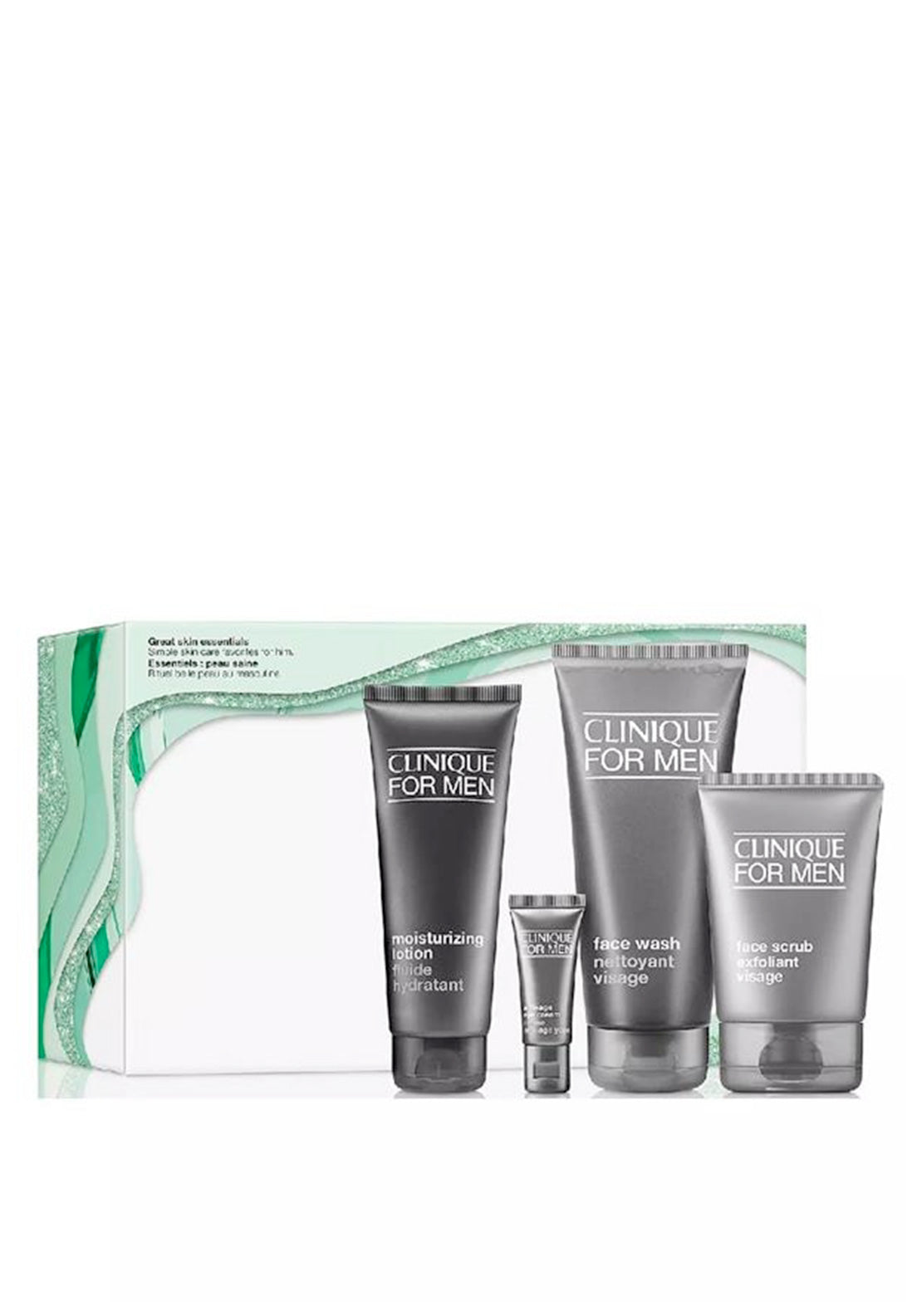 Clinique Great Skin Essentials For Him Skincare Gift Set - McElhinneys