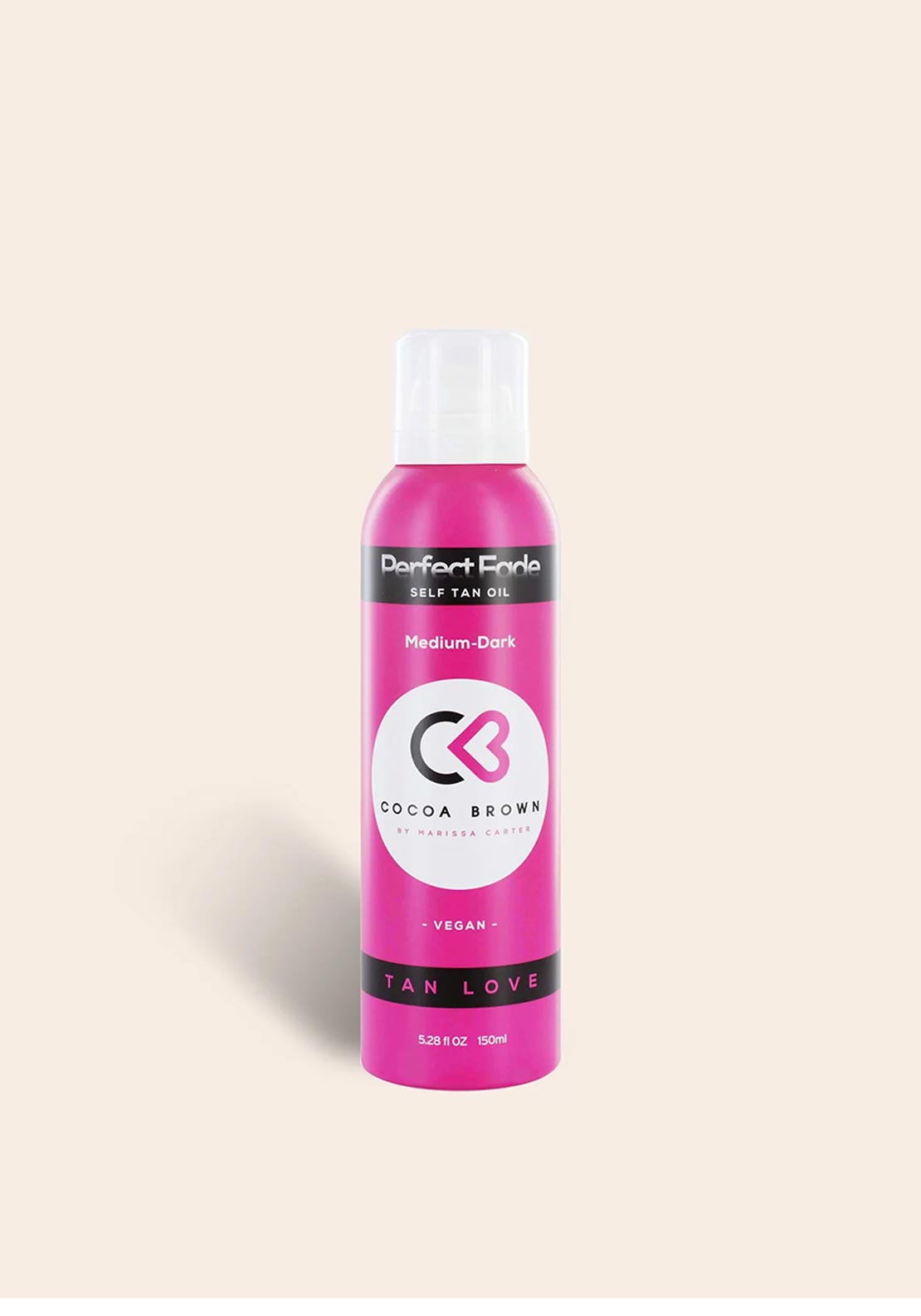 Cocoa Brown Perfect Fade Self Tan Oil, Medium-Dark