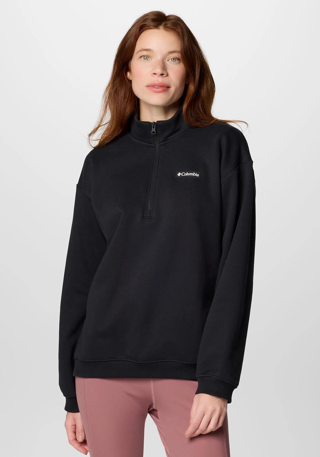 Columbia Womens Meridian Creek™ Half Zip Sweater, Black McElhinneys