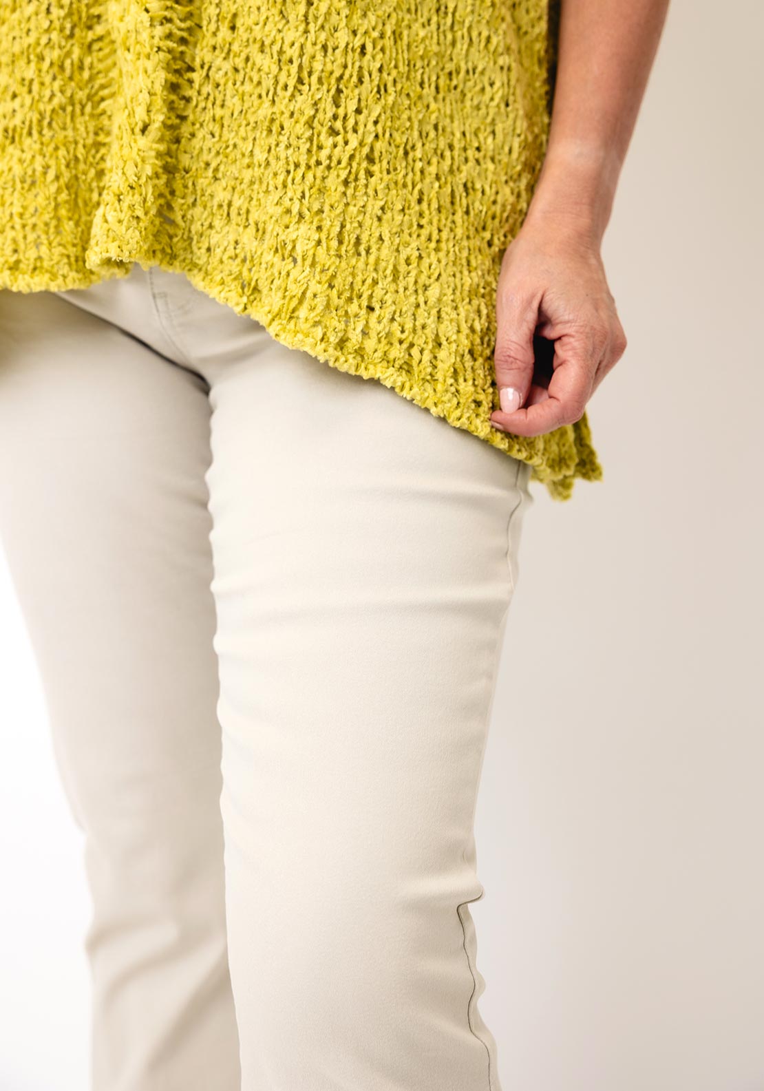 CRO Jeans Magic Fit Flared Jeans, Beige