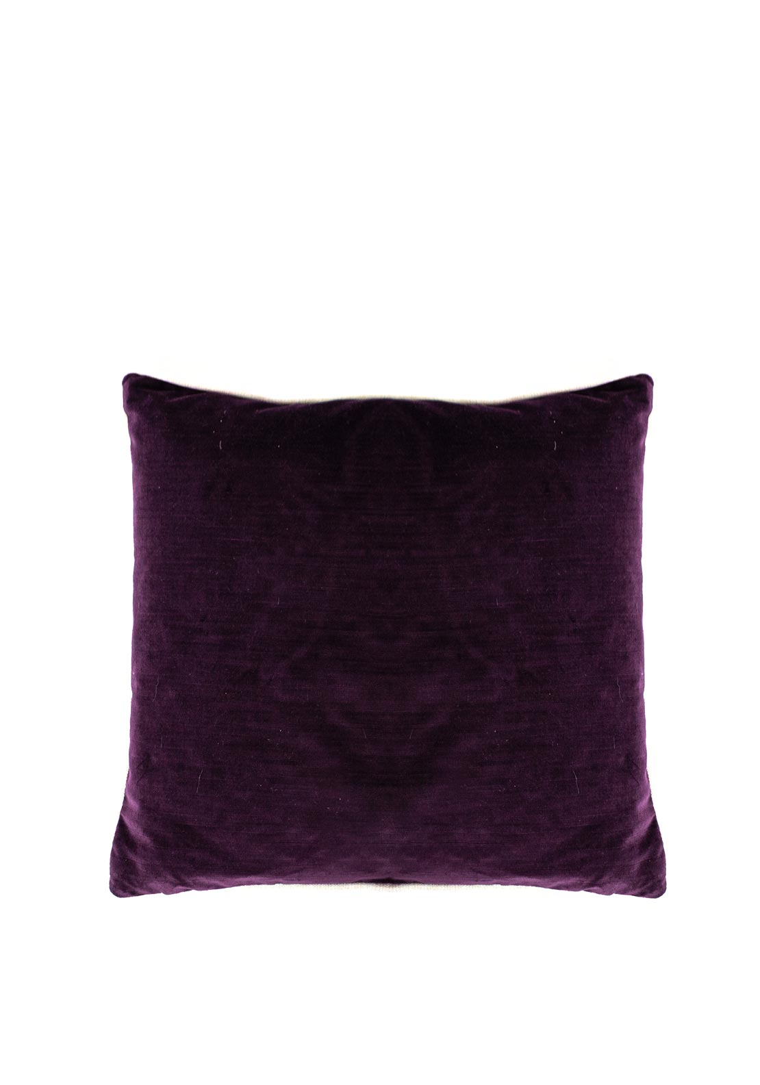 CONTRAST VELVET PIPED PURPLE