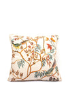 The Home Studio Floral Bird Cushion 45x45cm, Multi-Coloured