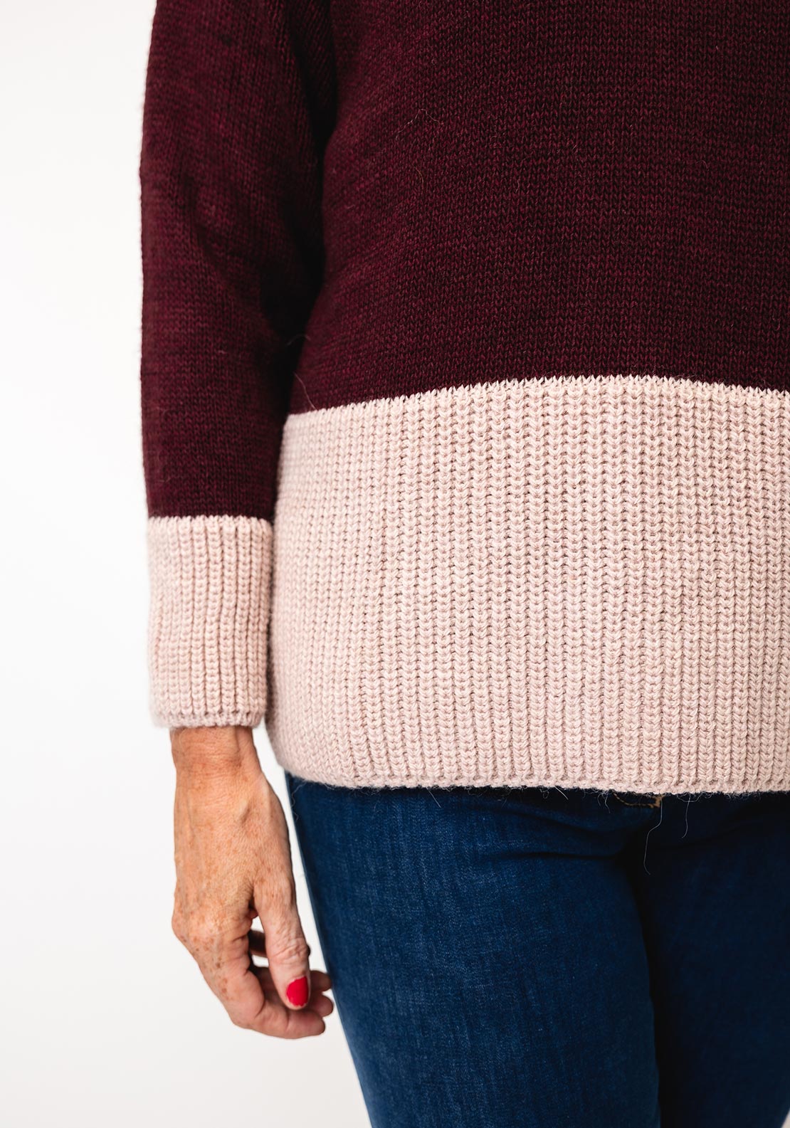 DECOLLAGE DECK KNIT