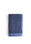 JOJO Mia Calida Soft Cotton Blend Towel, Dark Blue