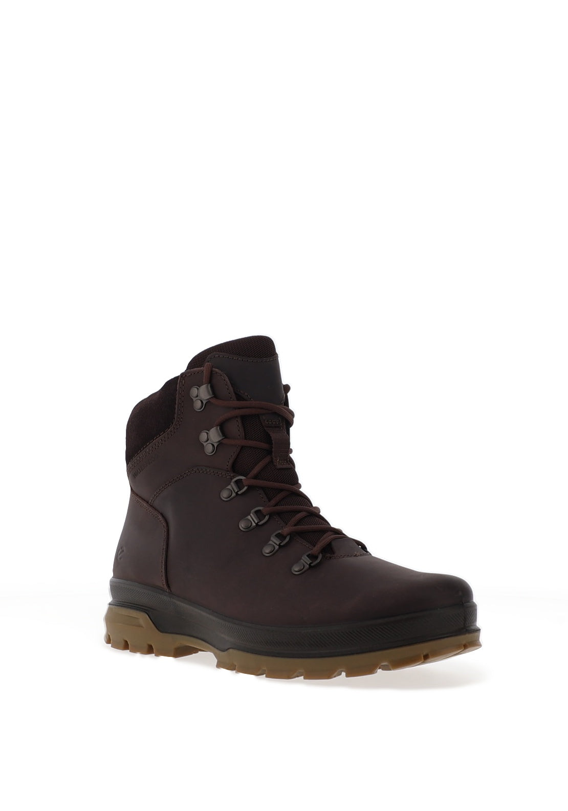Ecco Men’s Rugged Track Waterproof Boots, Coffee Brown