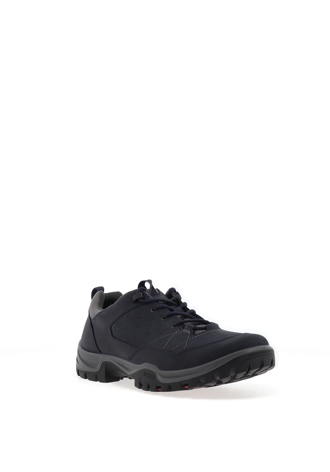 Ecco Men’s Receptor Trekk Waterproof Hiking Shoes, Navy & Grey