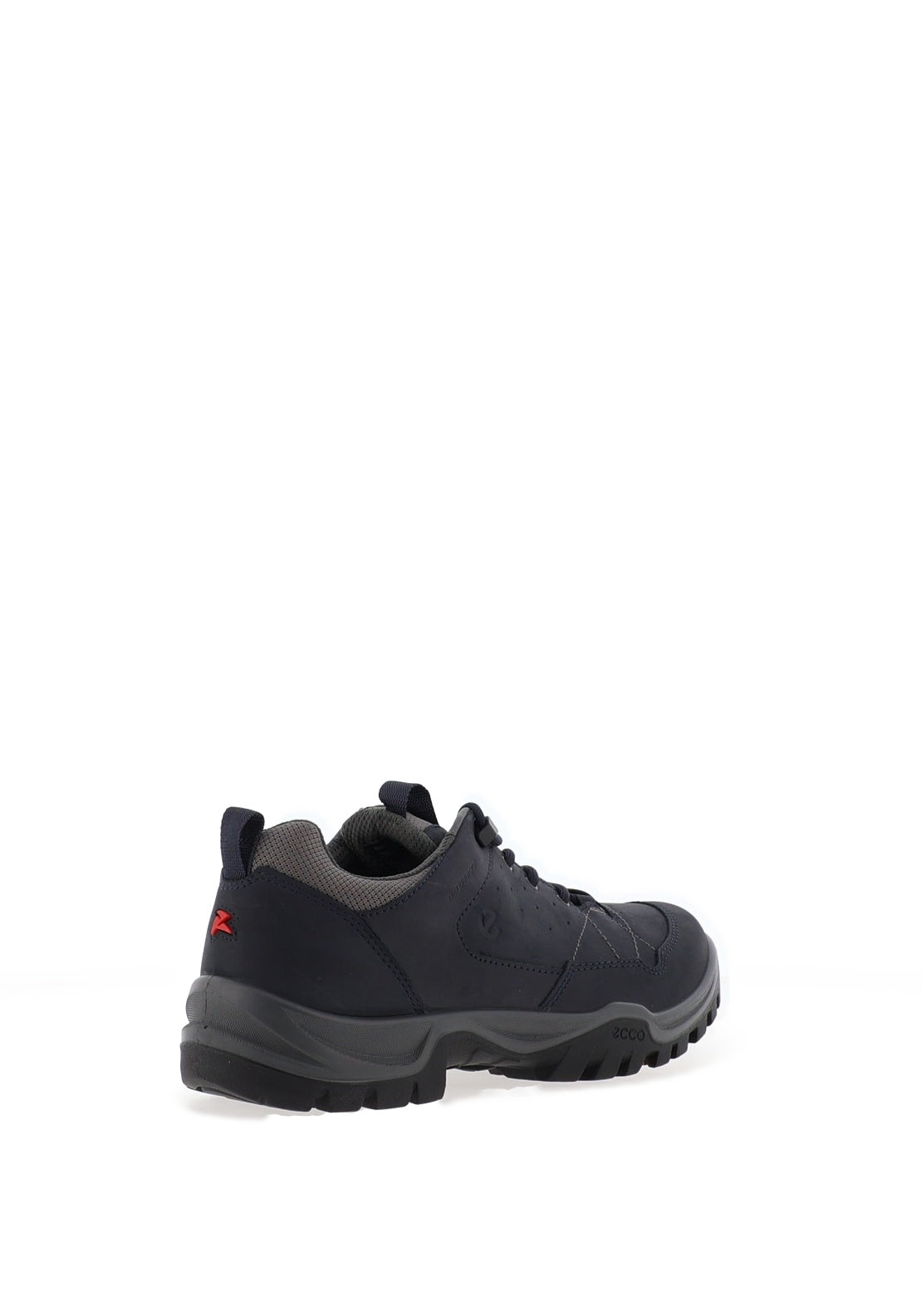 Ecco Men’s Receptor Trekk Waterproof Hiking Shoes, Navy & Grey