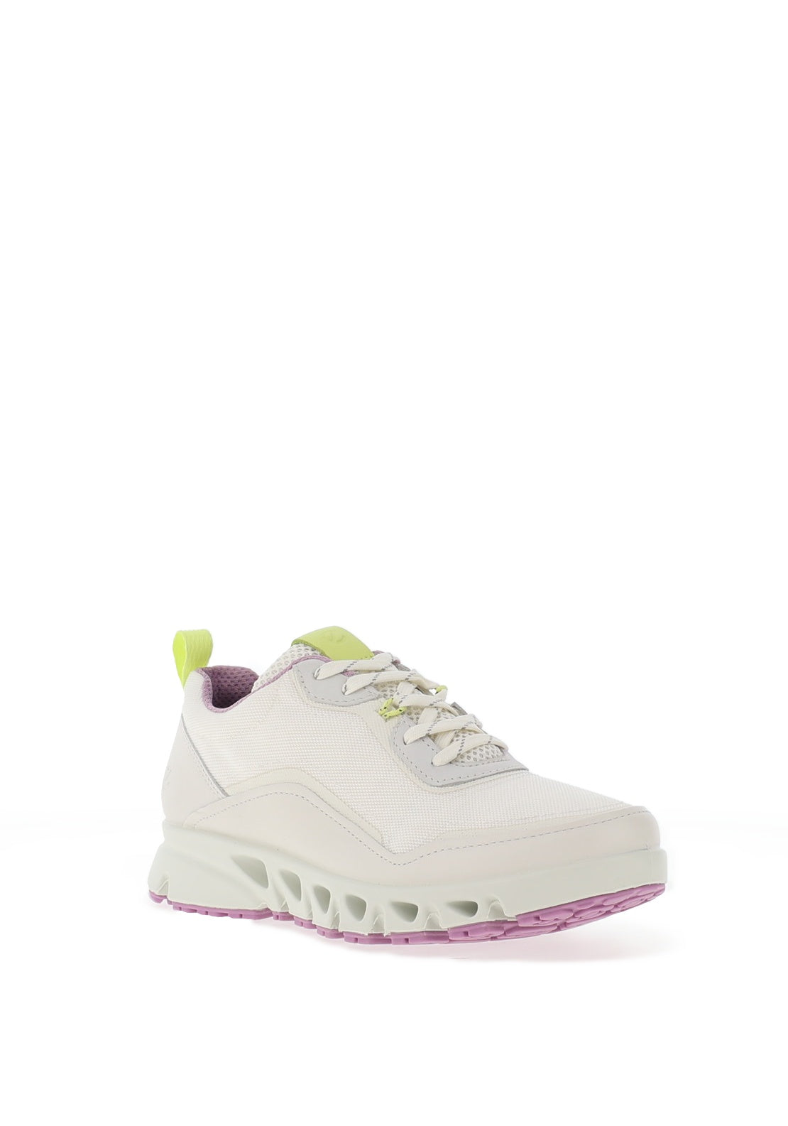 Ecco Womens Multi Vent Laced Trainer, White