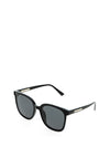 Elie Beaumont Oversized Cat Eye Sunglasses, Black