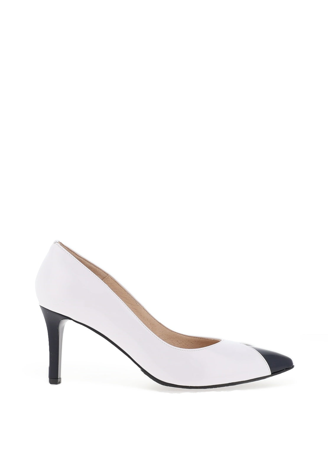 靴 SHISEI POINTED U PUMPS WHITE BLACK 36.5 SHISEI POINTED U PUMPS WHITE BLACK 36.5 SHISEI/シーセイ | BIEN