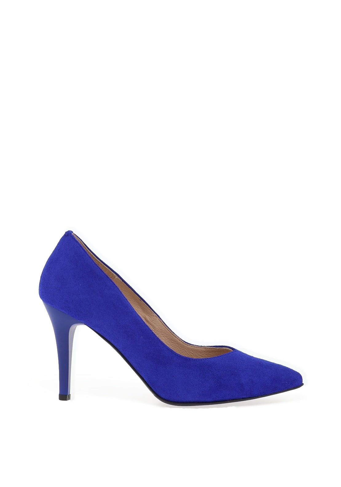 Emis Pointed Toe Suede Stiletto Heels, Cobalt Blue McElhinneys