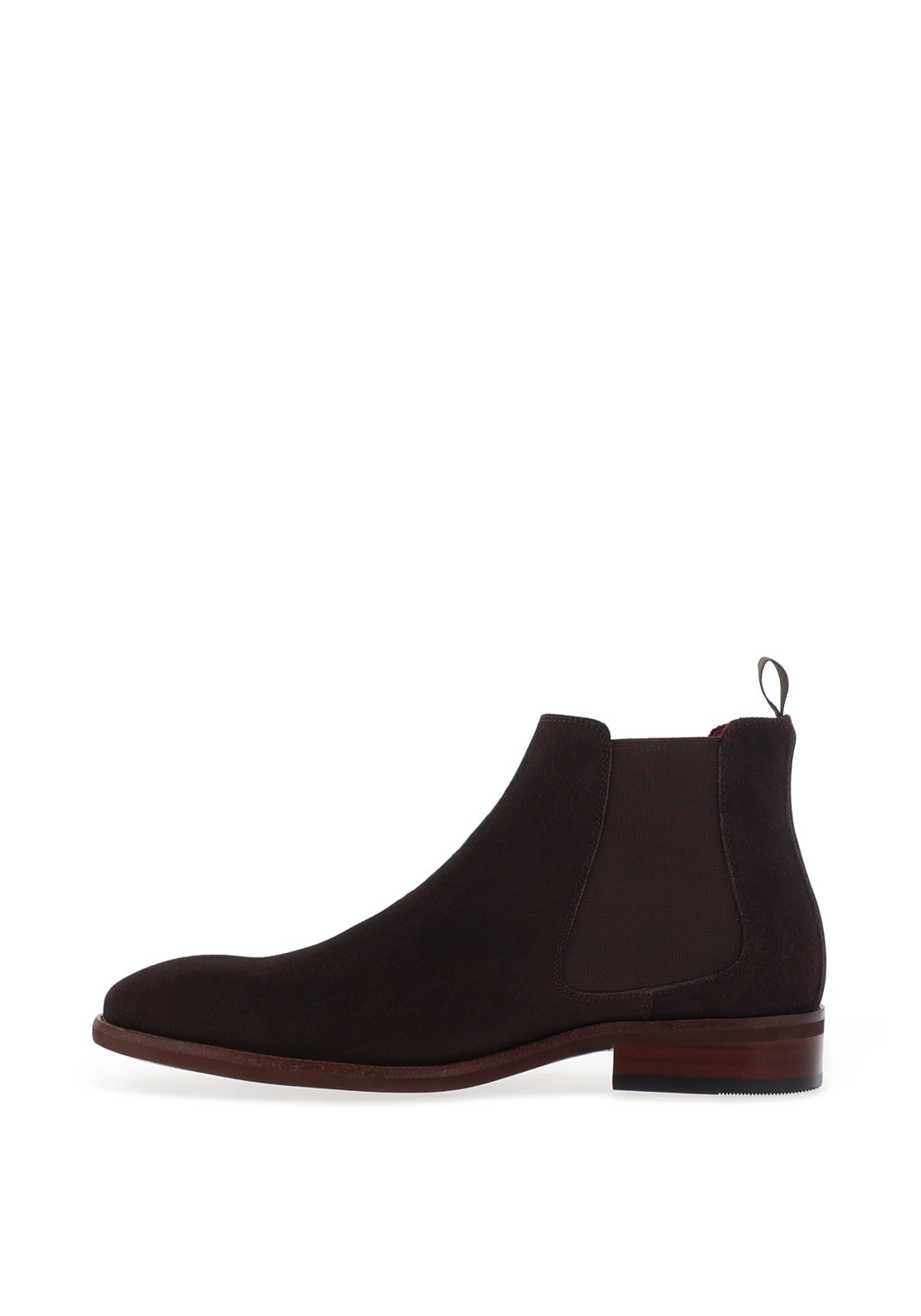 Escape Men’s Arkle Nubuck Leather Chelsea Boots, Mahogany