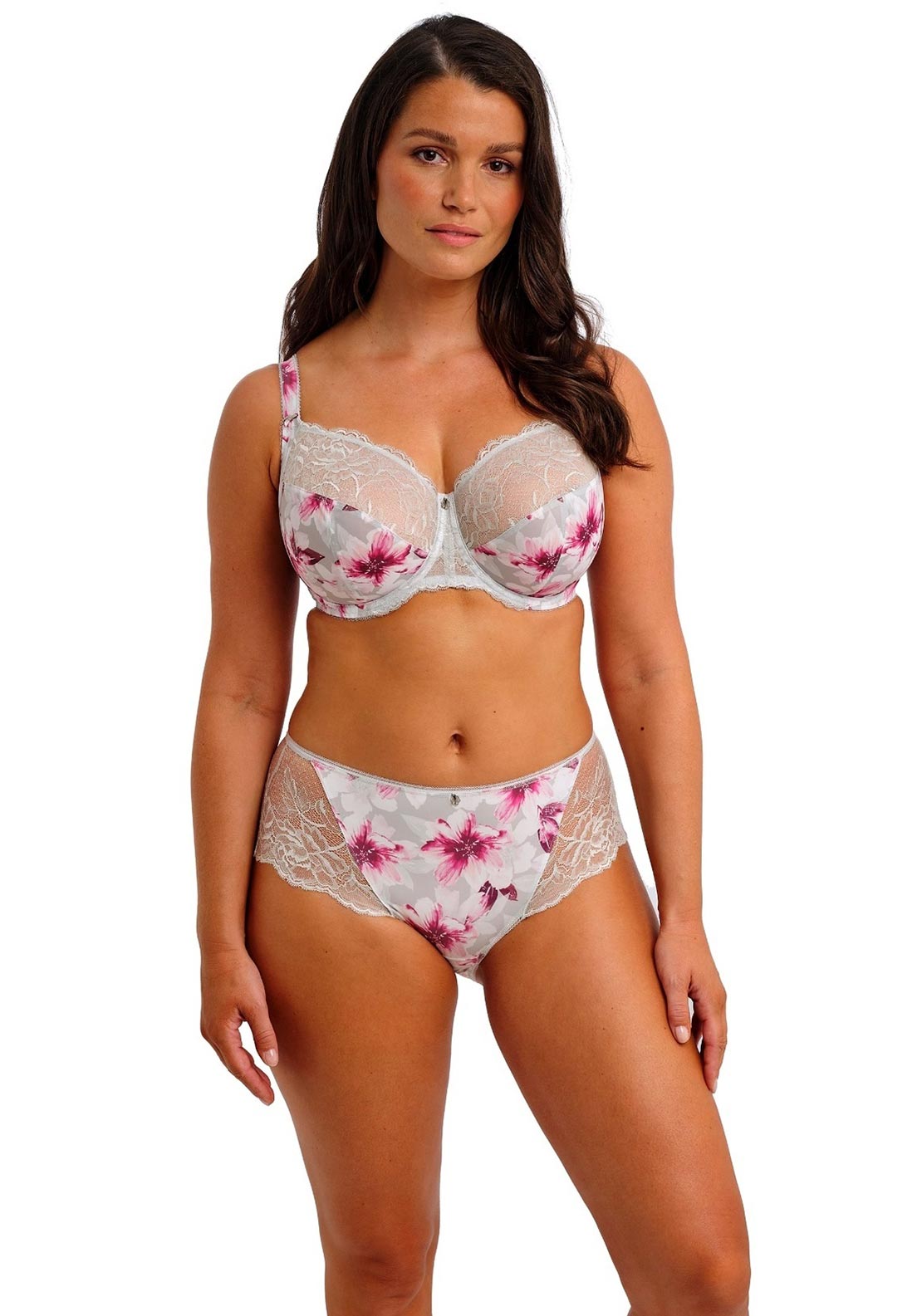 Fantasie Pippa Side Support Bra, Grey Multi