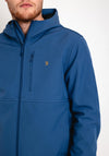 Farah Rudd Softshell Jacket, Steel Blue