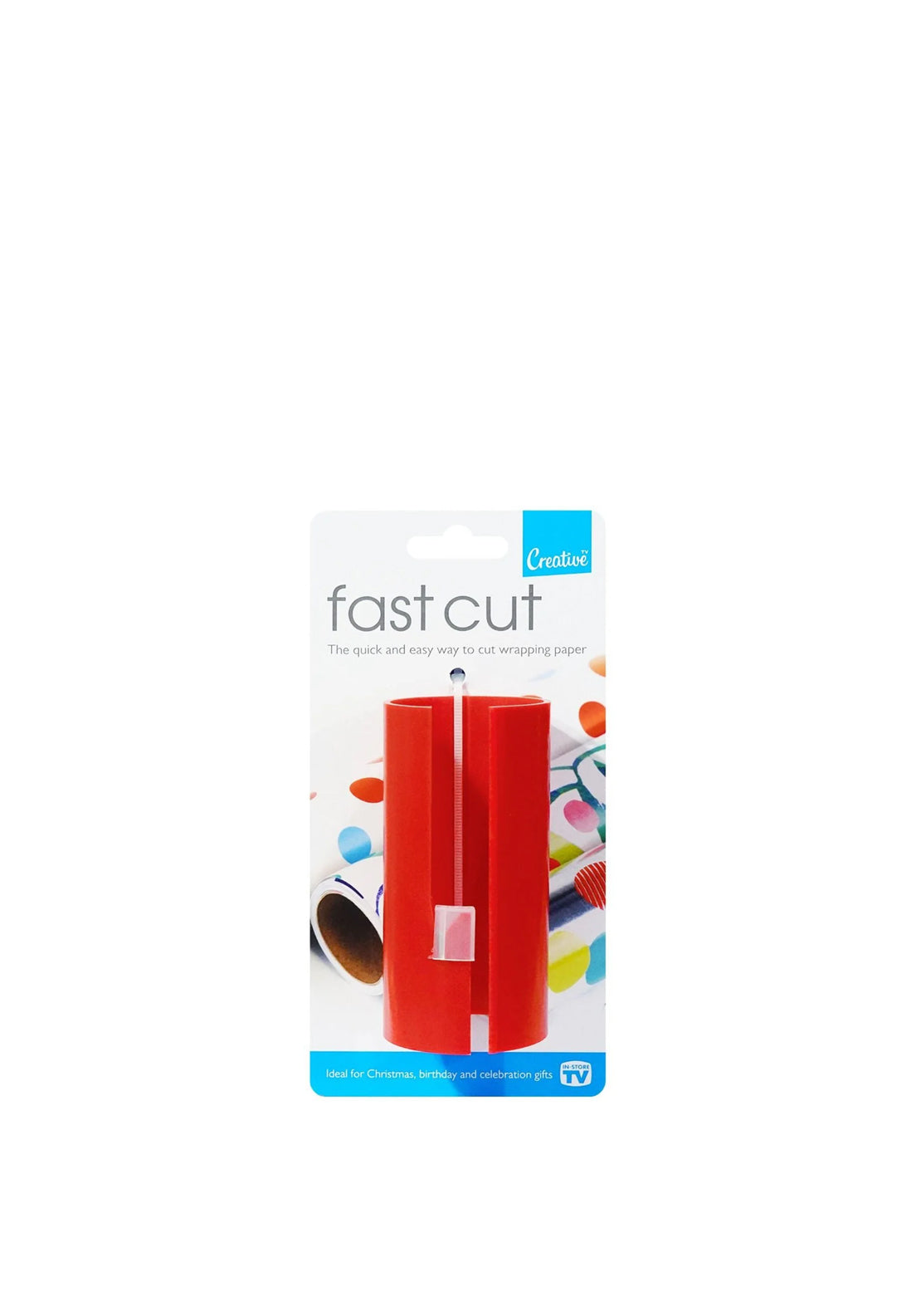 Creative TV Wrapping Paper Fast Cut