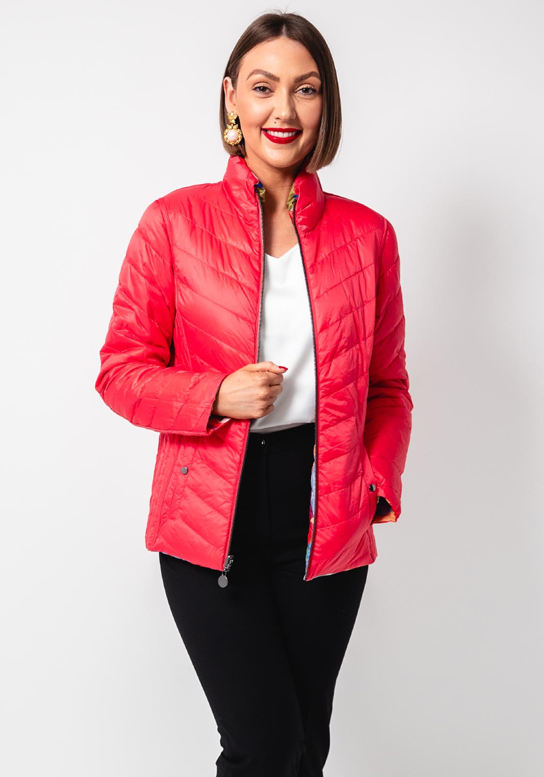 Frandsen Reversible Padded Jacket, Multicoloured