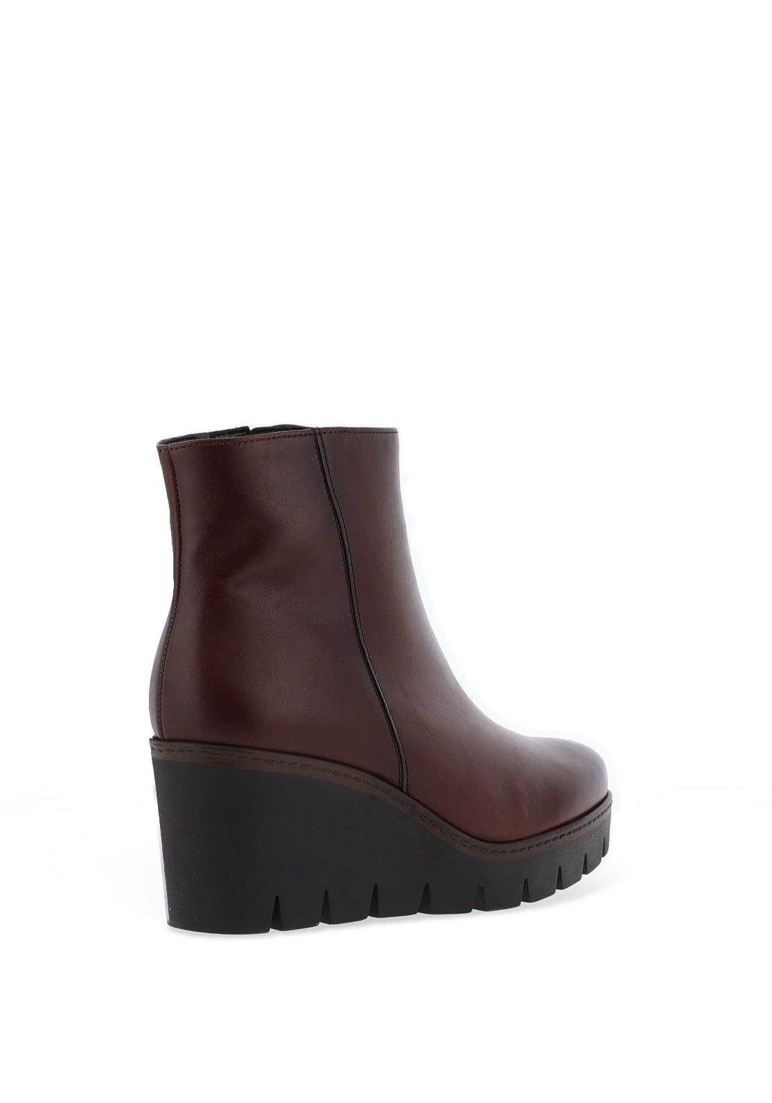 Gabor Suede Wedge Heeled Ankle Boots, Brown