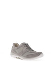Gabor Rolling Soft Suede Leather Trainers, Grey