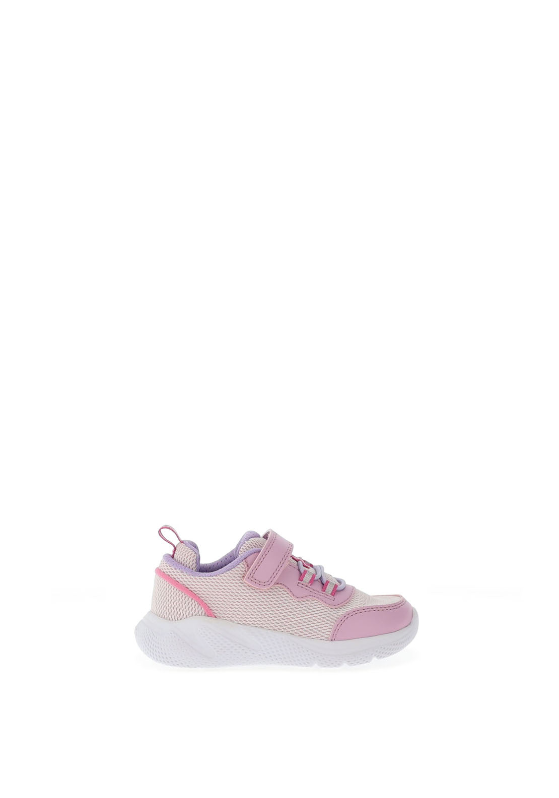 Geox Baby Girls Sprintye Mesh Upper Velcro Trainers, Pink