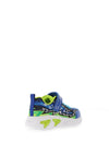 Geox Boys Lights Assister Velcro Trainer, Blue