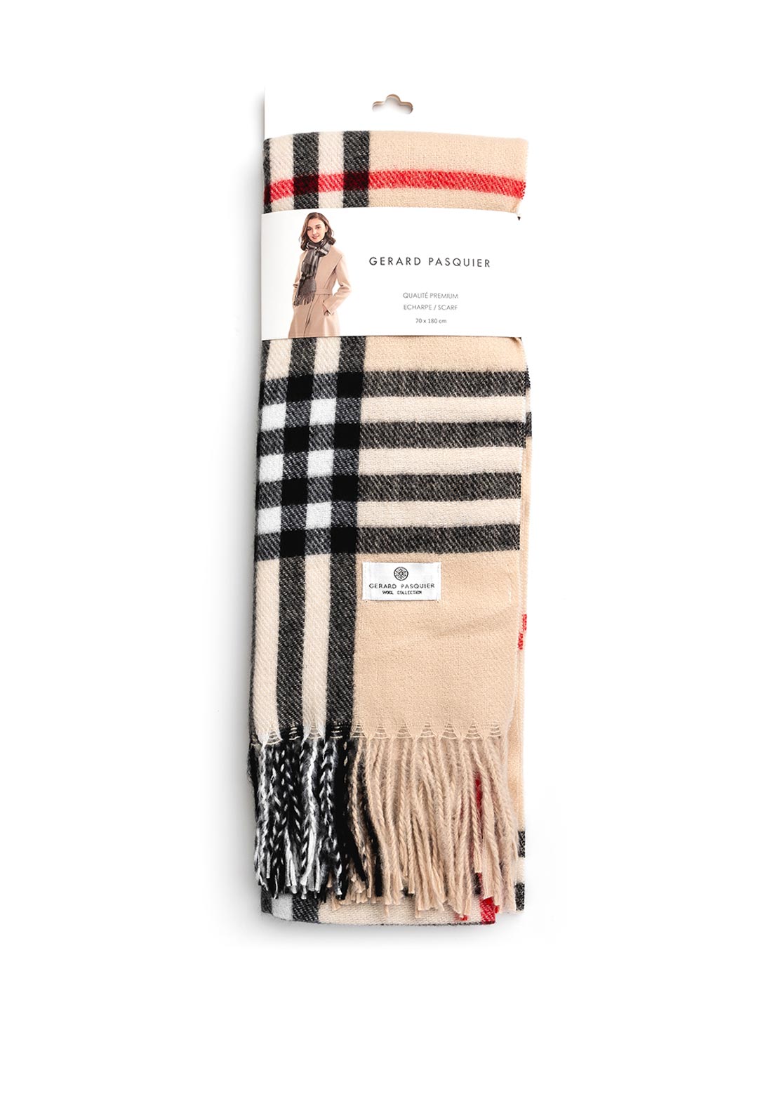 GUESS Sciarpa Floreale 70x180 Cm, Beige Multi (Beige/Rosso/Oliva/Rosa), Morbida E Leggera, In Poliestere, Accessorio Donna Elegante
