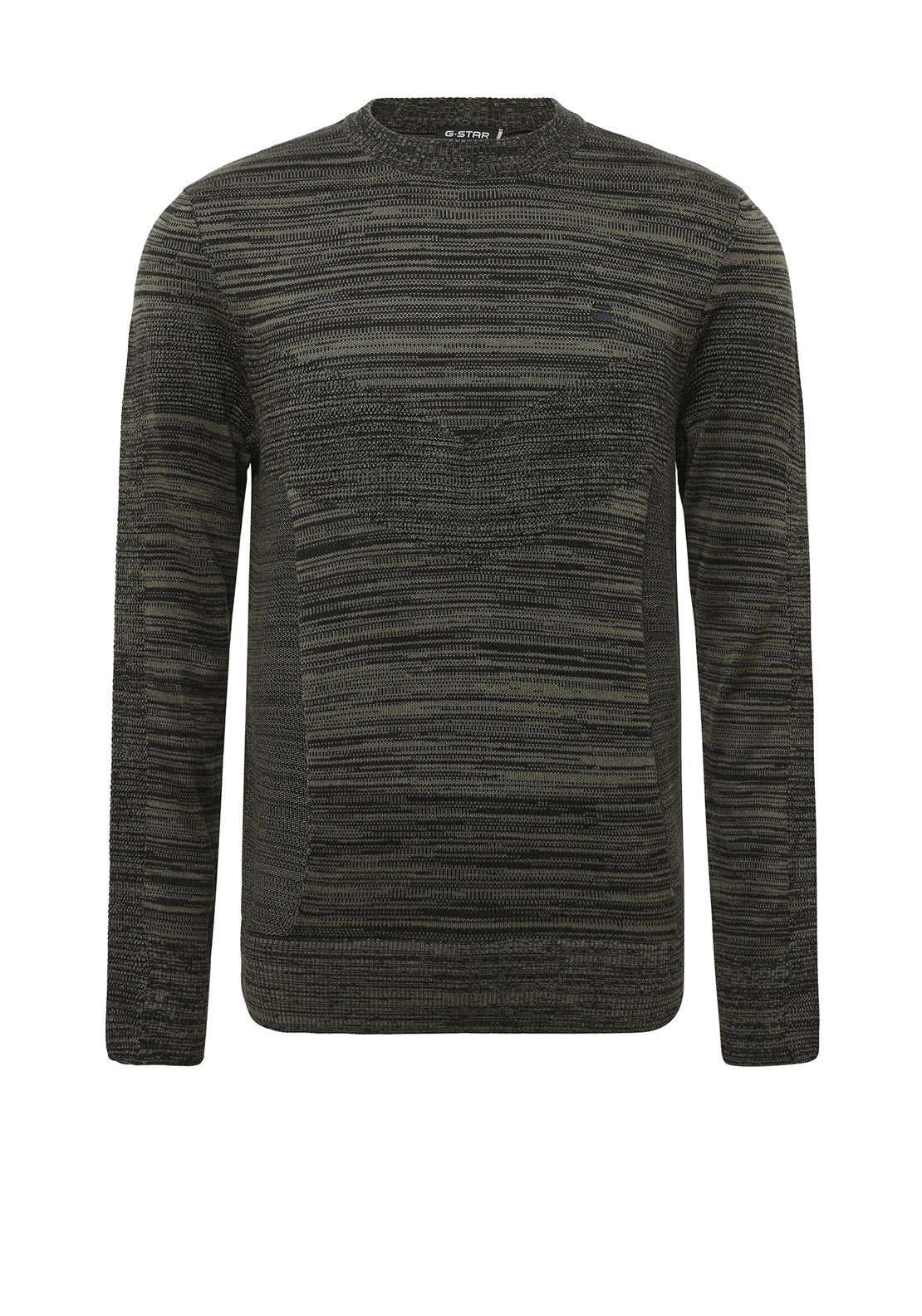 G-Star Raw 3D Biker Fusion Knit Sweater, Green & Black