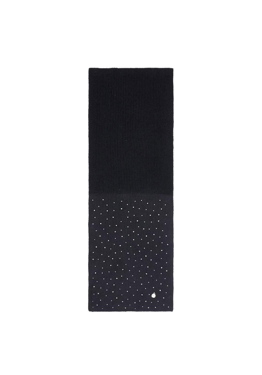 Sciarpa GUESS Con Nappe – Morbida E Lunga – Colore Nero 30x180 Cm - 5