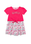 Guess Girl Floral Jersey T-Shirt Dress, Multi