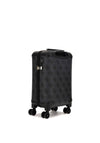 Guess Kallisto 18” 8-Wheeler Spinner Cabin Suitcase, Latte Multi