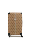 Guess Kallisto 28” 8-Wheeler Spinner Suitcase, Latte Multi