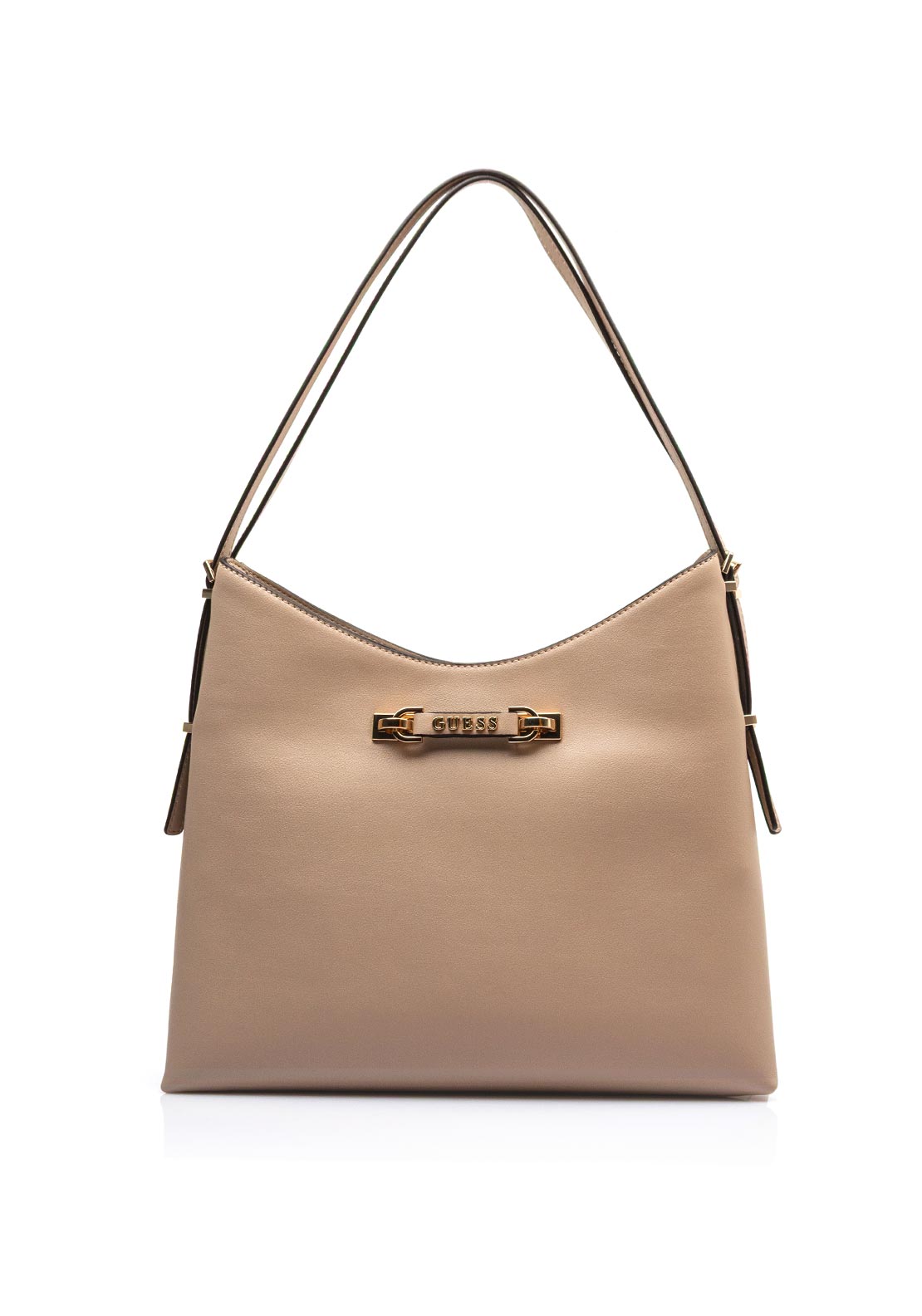 Guess Lefia Large Hobo Shoulder Bag, Warm Taupe McElhinneys