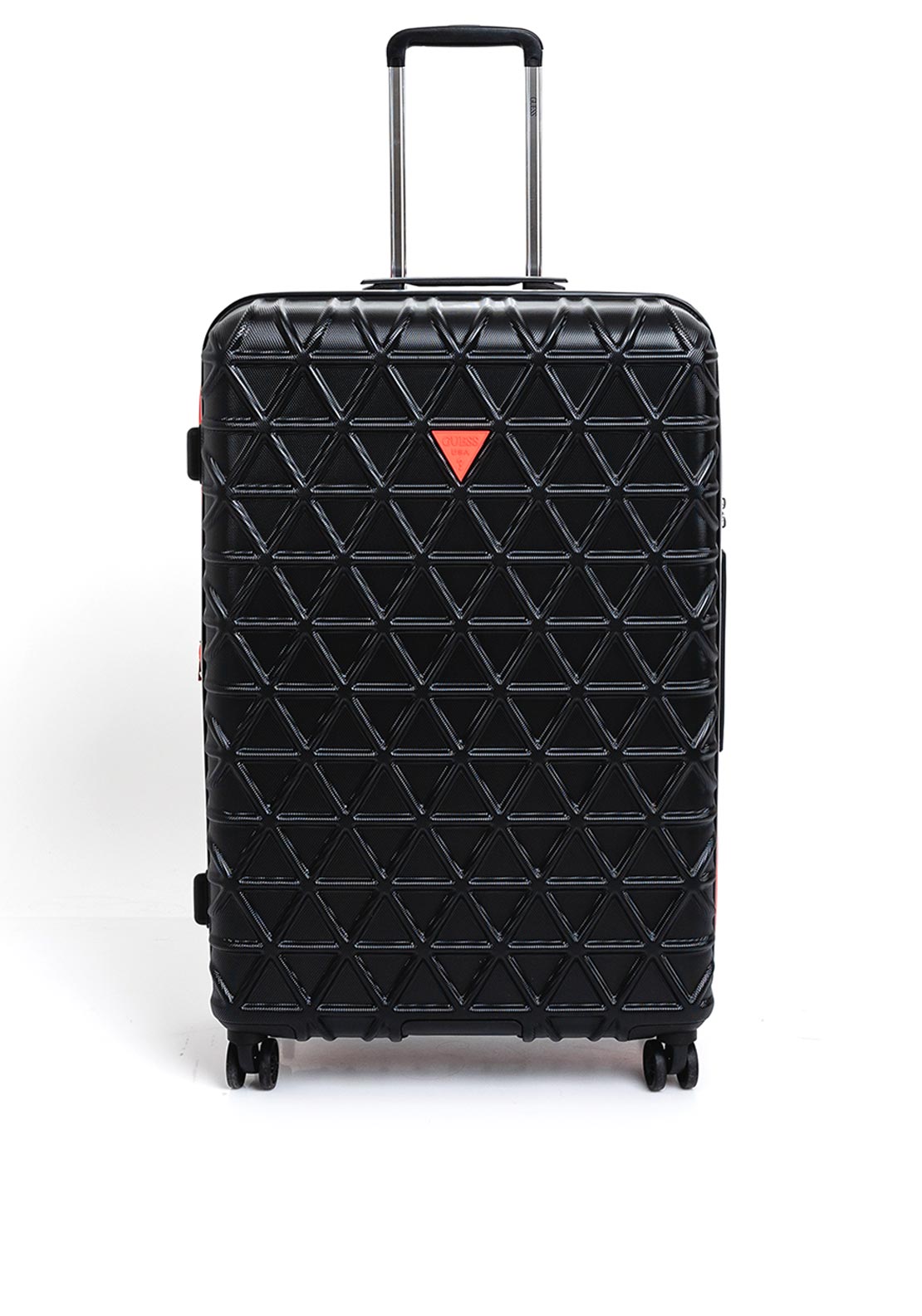 Guess Le Disko Travel 28” Wheel Spinner Suitcase, Black