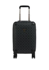 Guess Wilder Travel 18” 4G Peony Logo Spinner Suitcase, Charcoal
