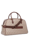 Guess Wilder Logo Travel Dome Large Weekend Bag, Taupe