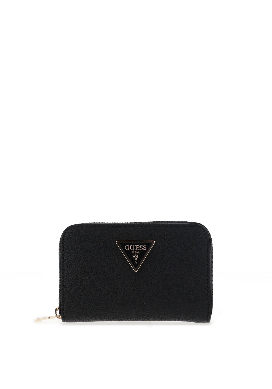 Guess Meridian Medium Zip Around Wallet, Black