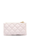 Guess Guilly Medium Quilted Zip Around Wallet, Ivory