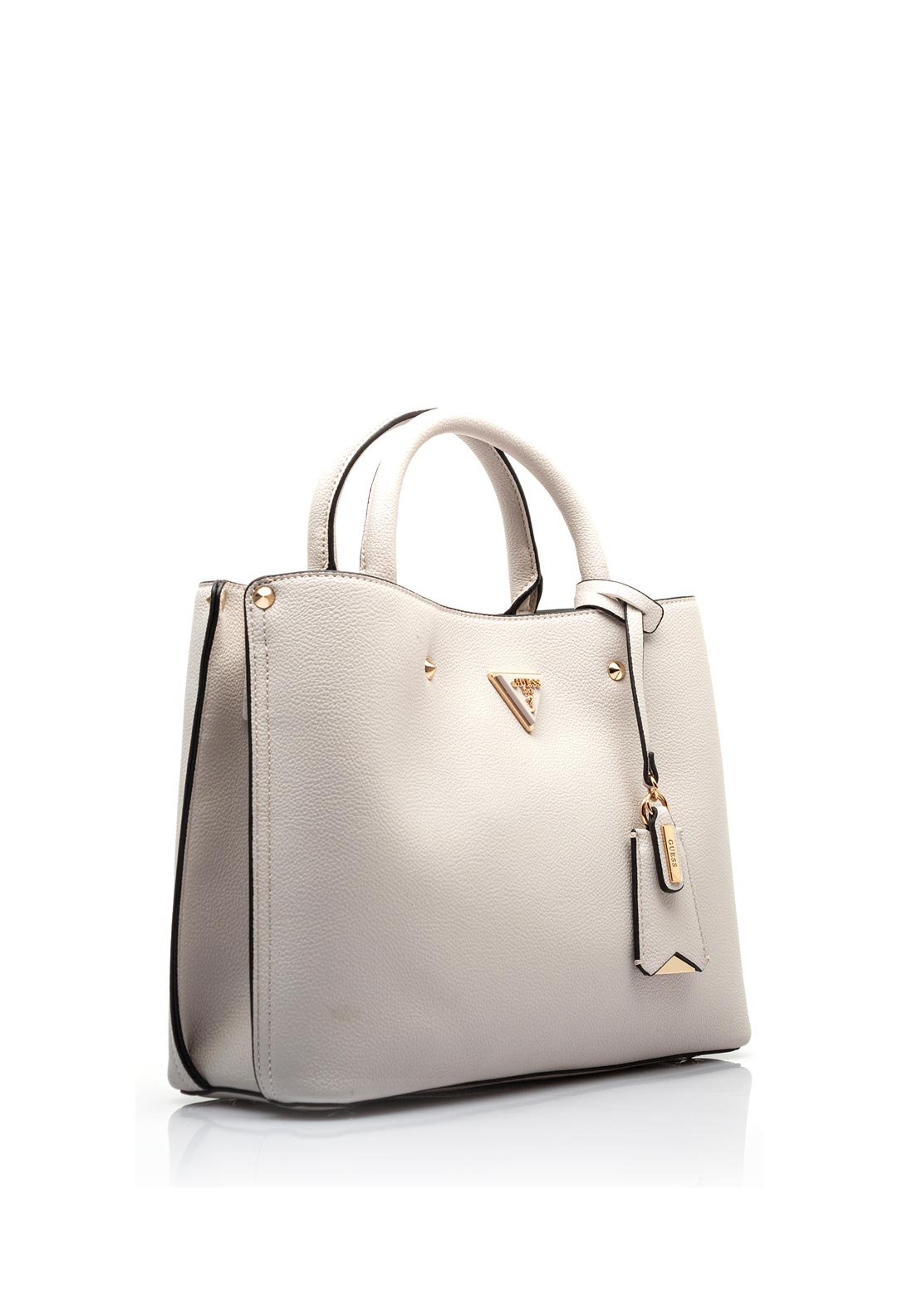 Guess Meridian Girlfriend Satchel Bag, Ivory