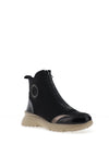 Hispanitas Bolmet Soft Wedge Boots, Black