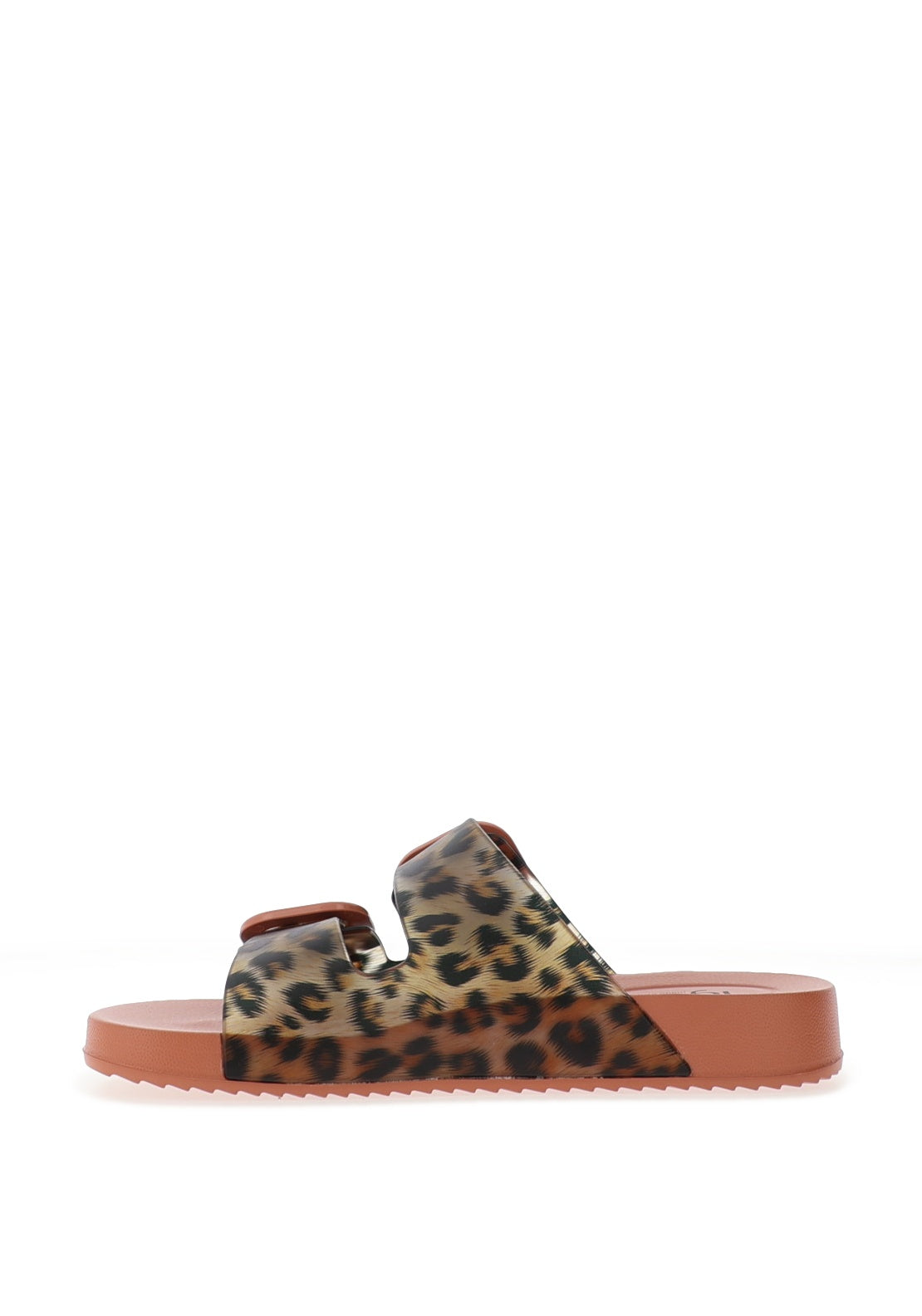 Igor Havana Leopard Print Mule Sandals, Orange