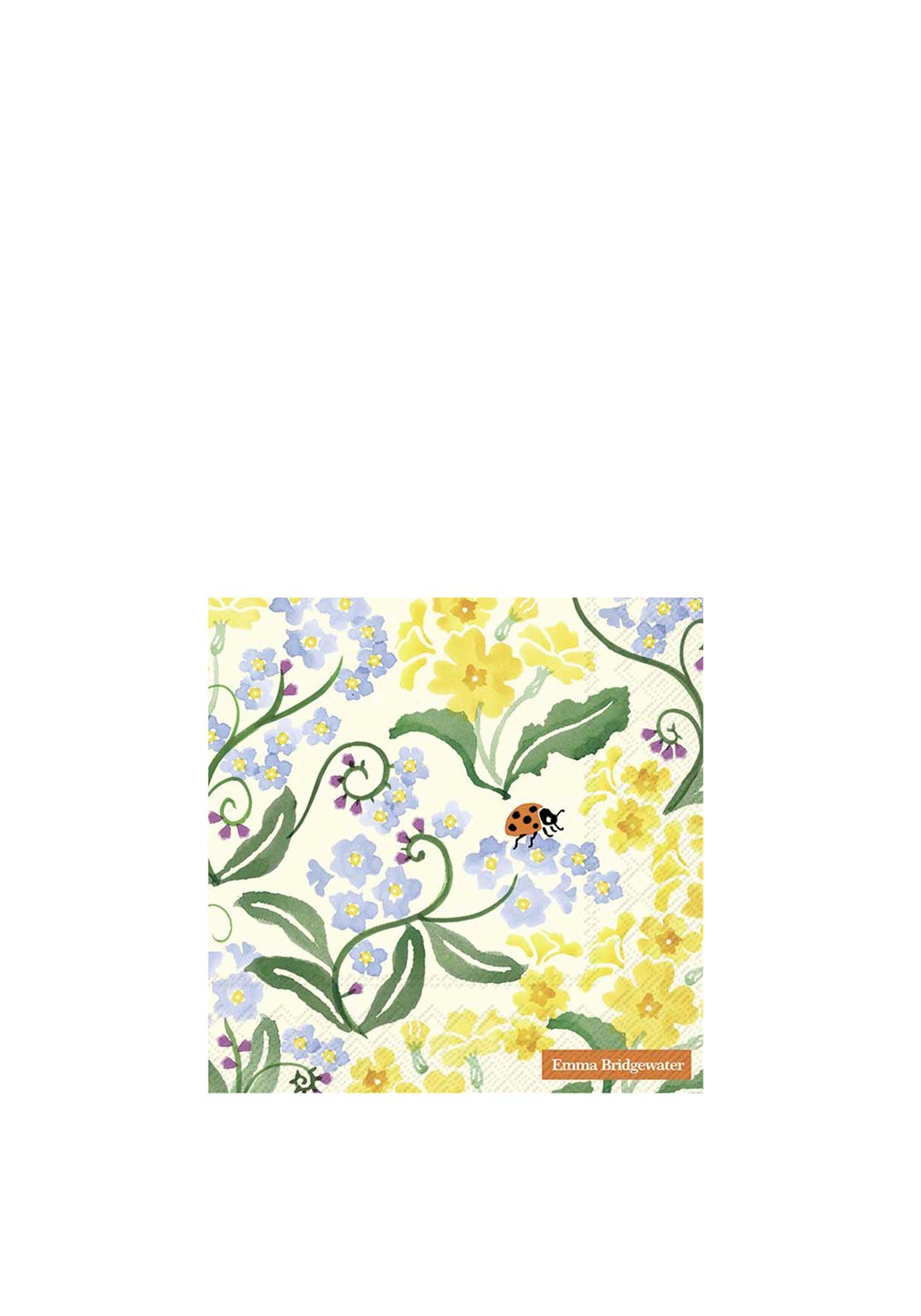 IHR Emma Bridgewater Forget Me Not & Primrose 20 Piece Napkins, Multi Coloured