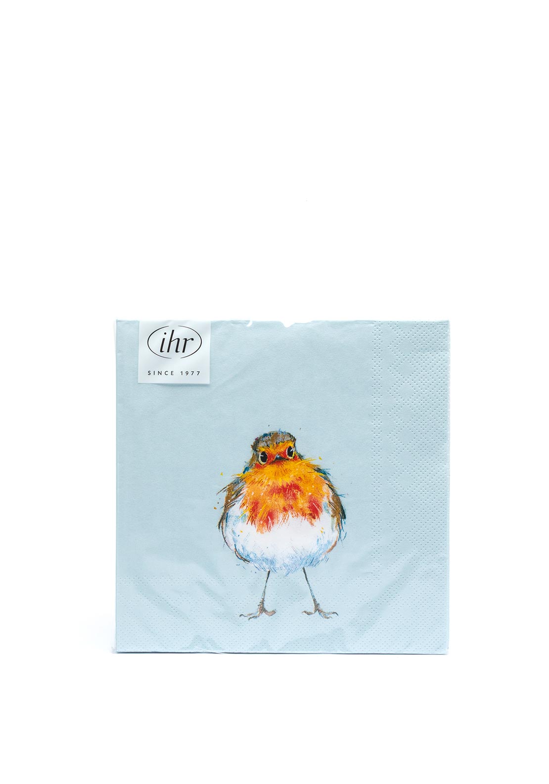 IHR Robin Print Napkins, Blue