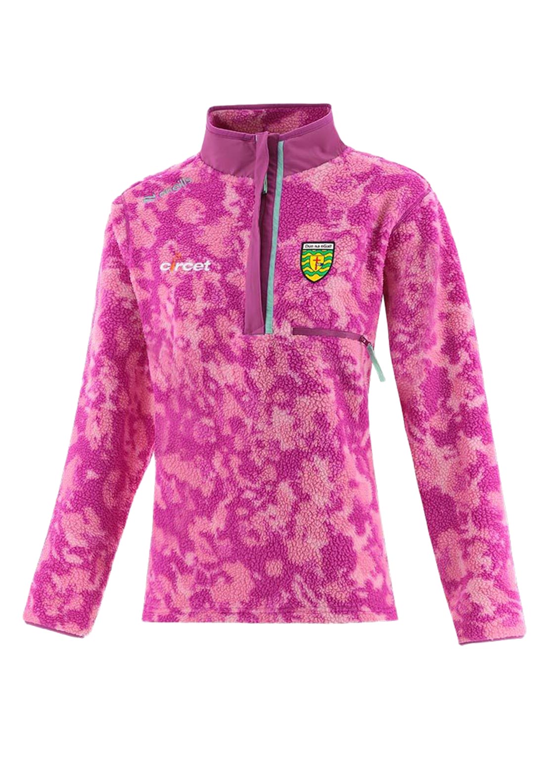 O’Neills Kids Donegal GAA Imperium Sherpa Fleece, Pink