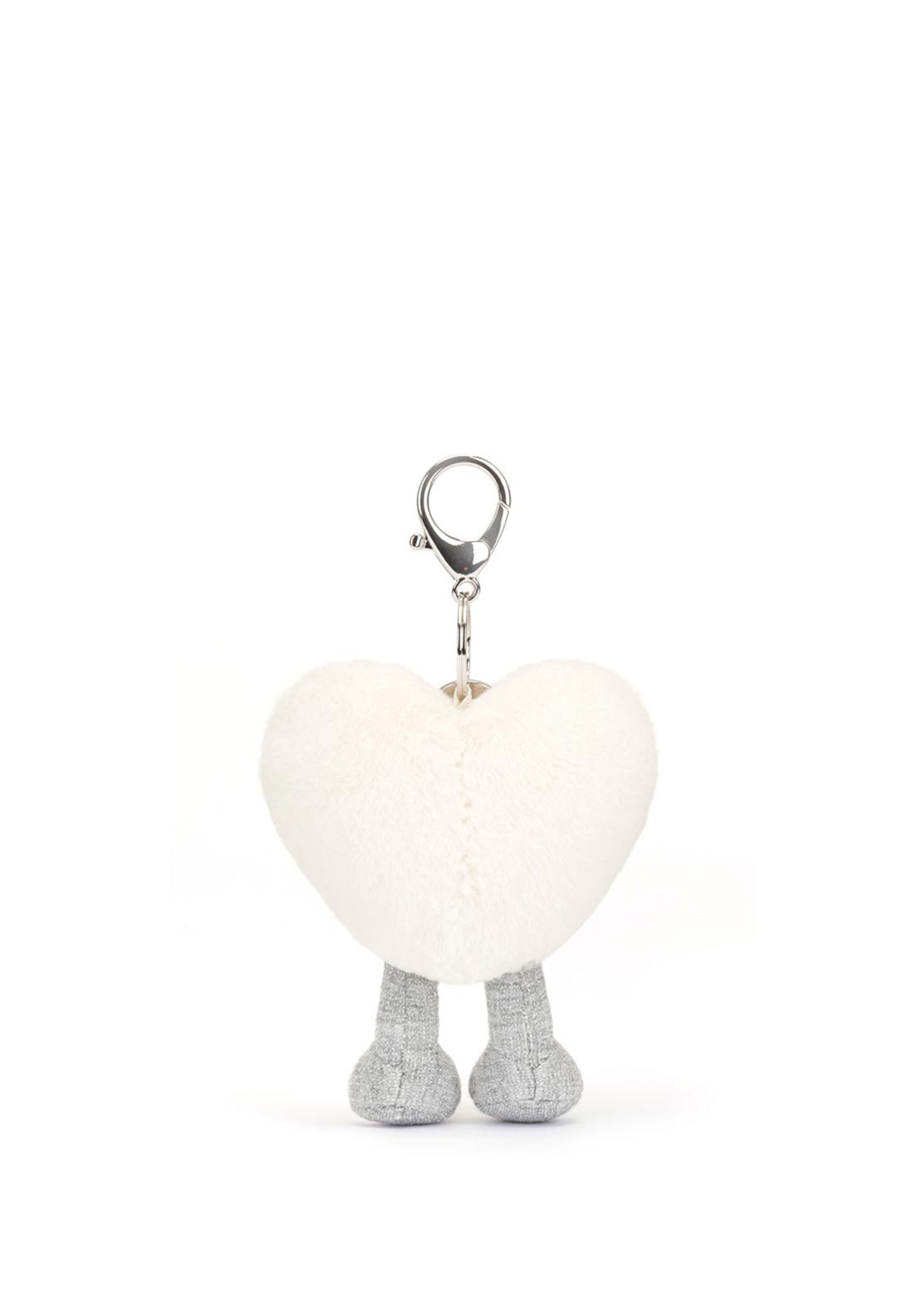 Jellycat Amuseables Cream Heart Bag Charm