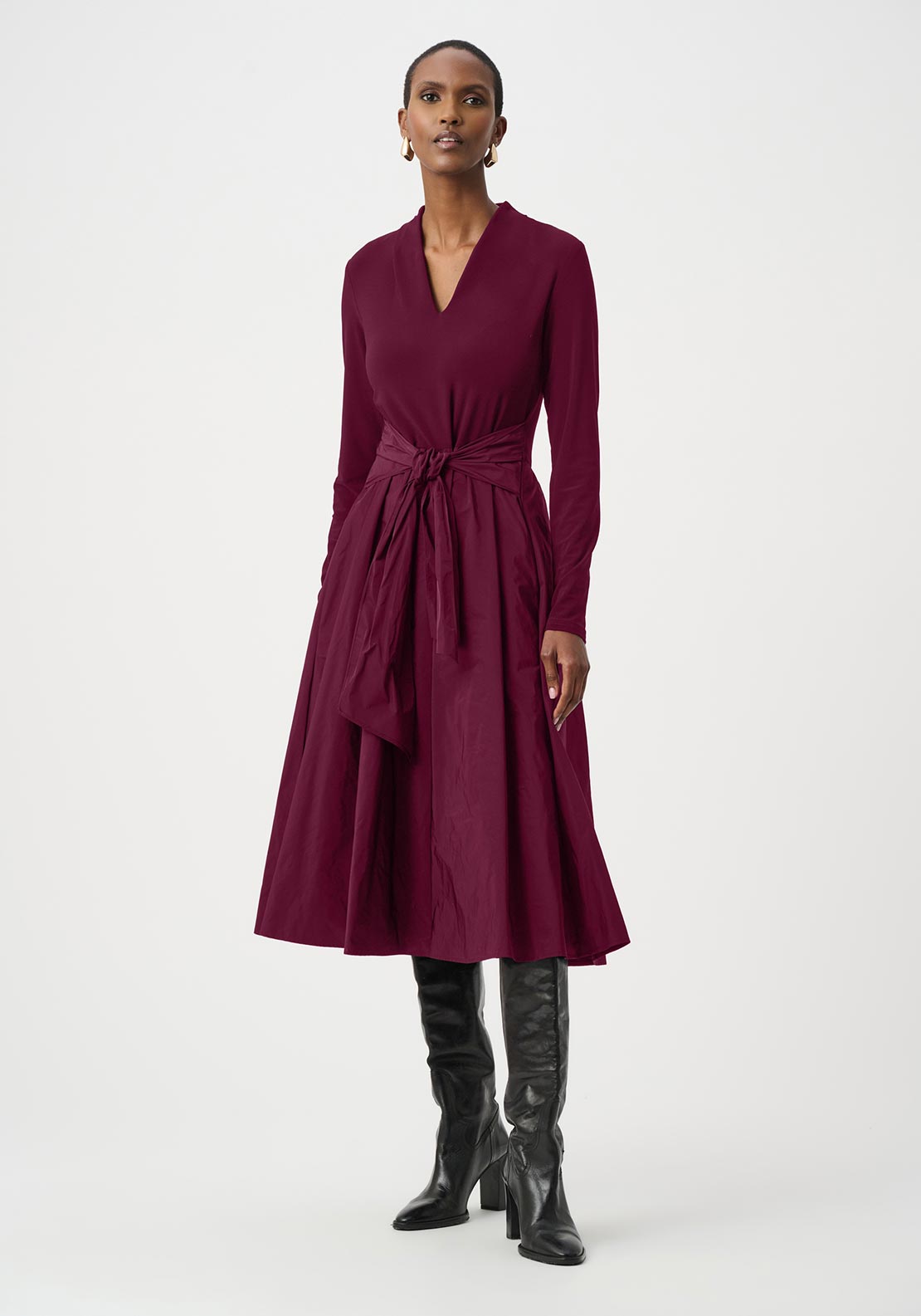 joseph ribkoff purple dress Joseph Ribkoff Dress Womens 4 Purple Floral Stretch Lined Back Button- 4525