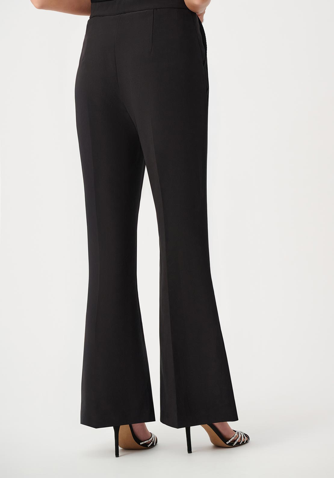 Joseph Ribkoff Flared Pull-On Trousers, Black