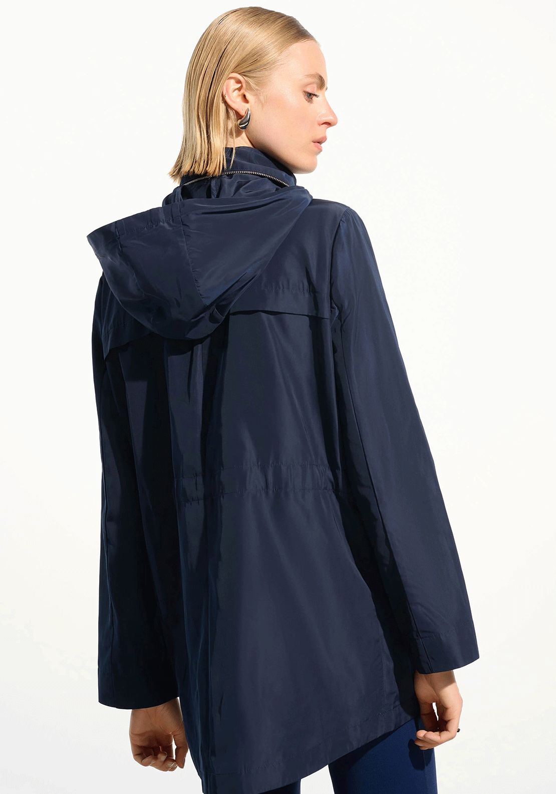 Joseph Ribkoff Sport Anorak Hooded Jacket, Navy