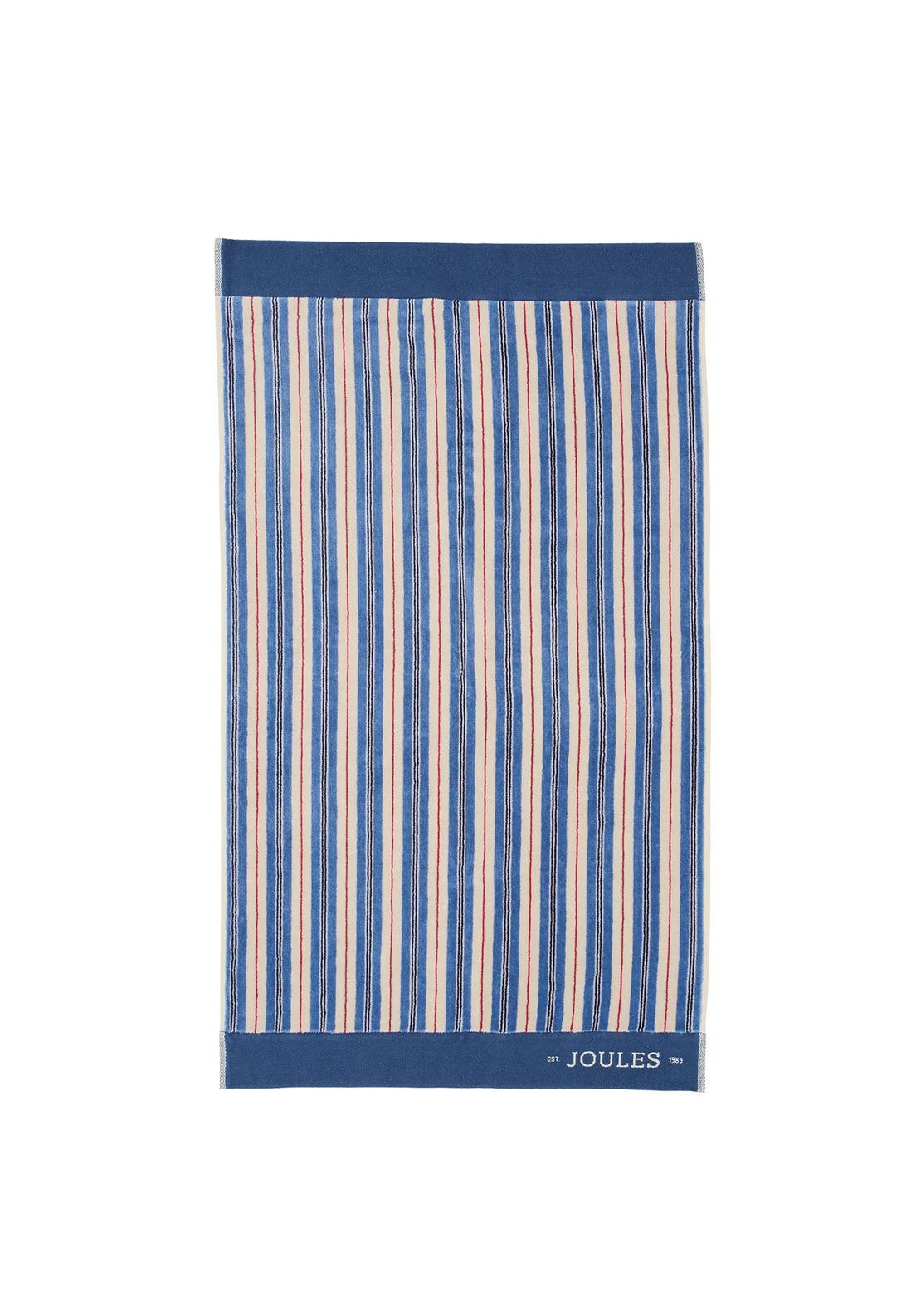 Joules Grove Stripe Hand Towel, Blue