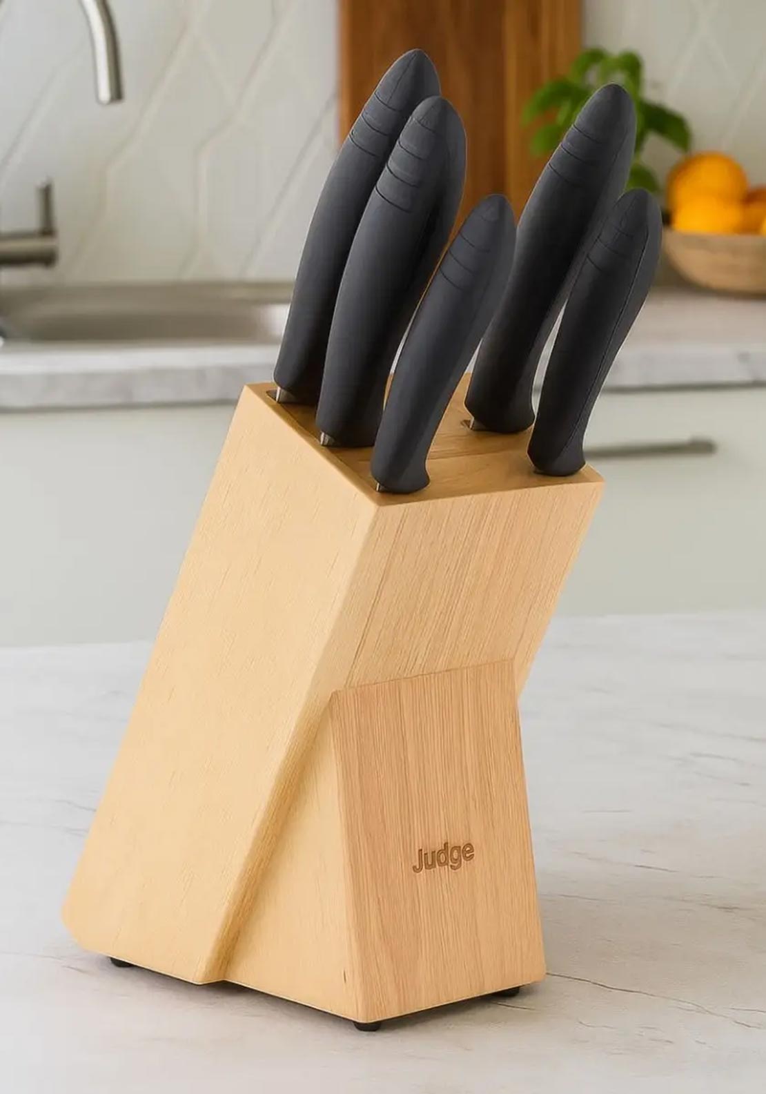 Judge Essentials Knife Block Set, 5 Piece
